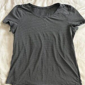 Lululemon striped cotton t-shirt size medium